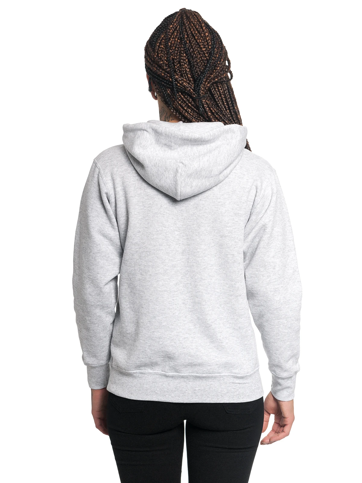 Alice Im Wunderland I'm Not Crazy Damen Kapuzensweatshirt Schwarz – Bild 5