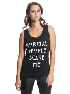 American Horror Story Normal People Damen Top Schwarz