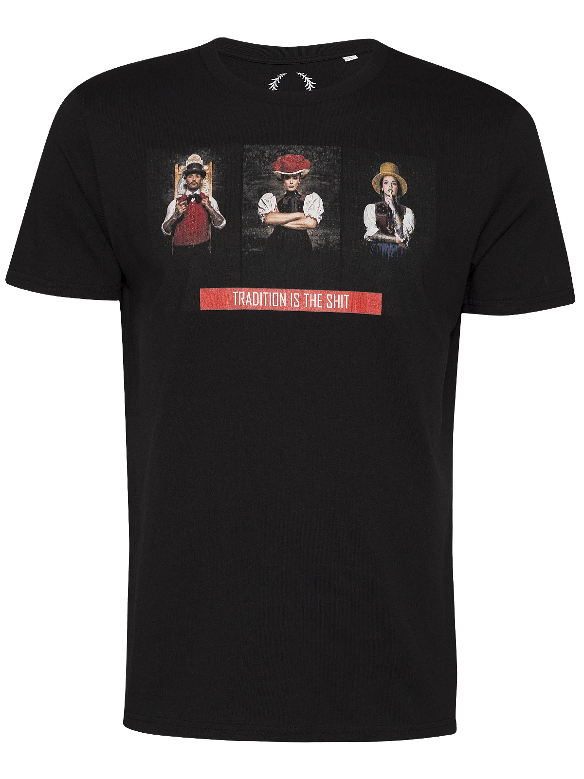 Artwood T.I.T.S. Tradition Is Herren T-Shirt Schwarz – Bild 2