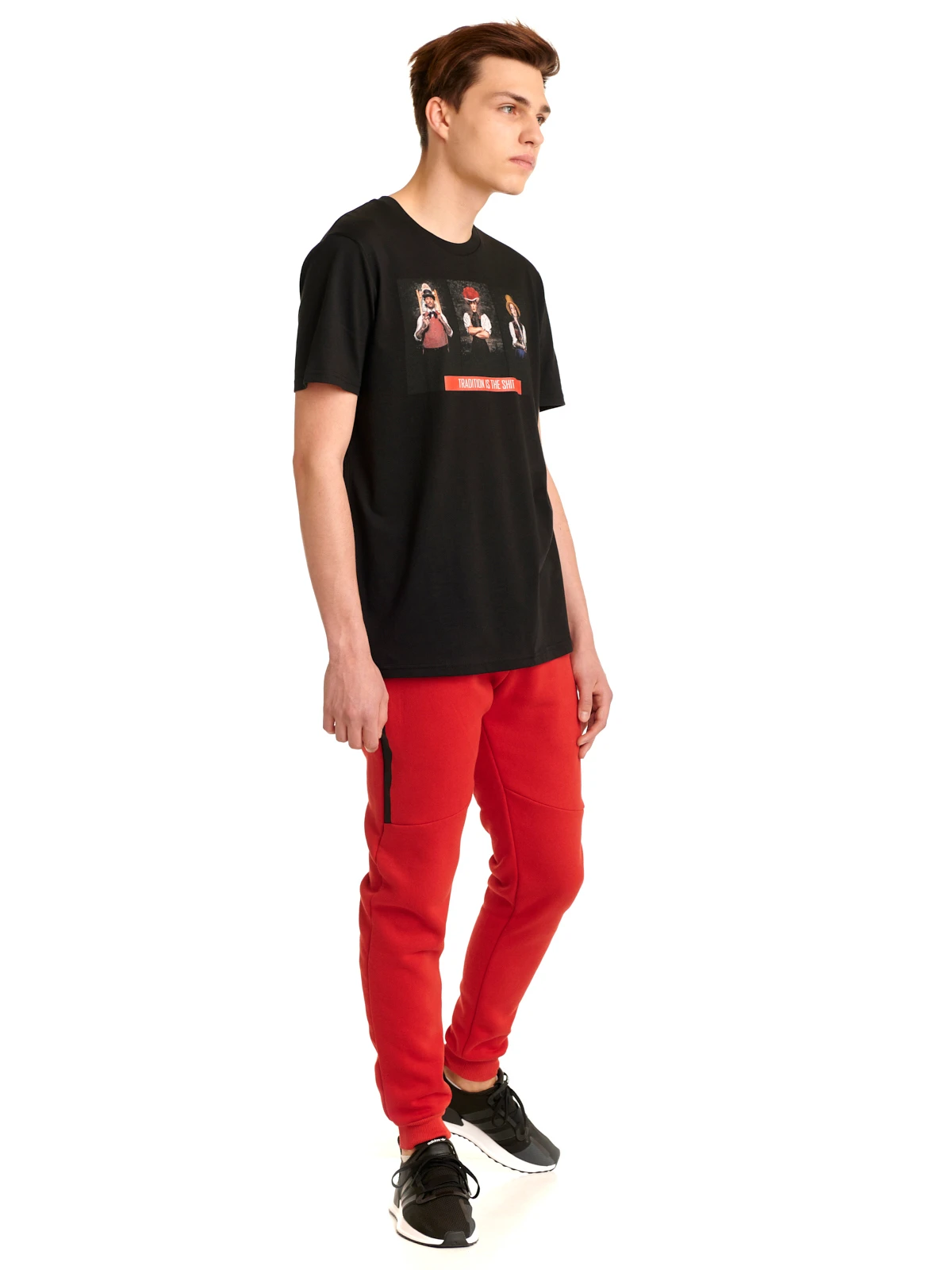 Artwood T.I.T.S. Tradition Is Herren T-Shirt Schwarz – Bild 10