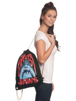 JAWS Der Weisse Hai The GreatestGymbag Schwarz
