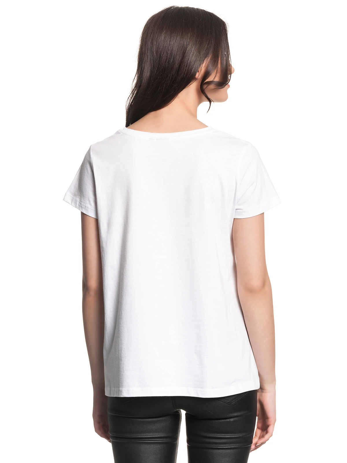 Disney Mickey Mouse Hey Mickey Damen T-Shirt Weiss – Bild 2