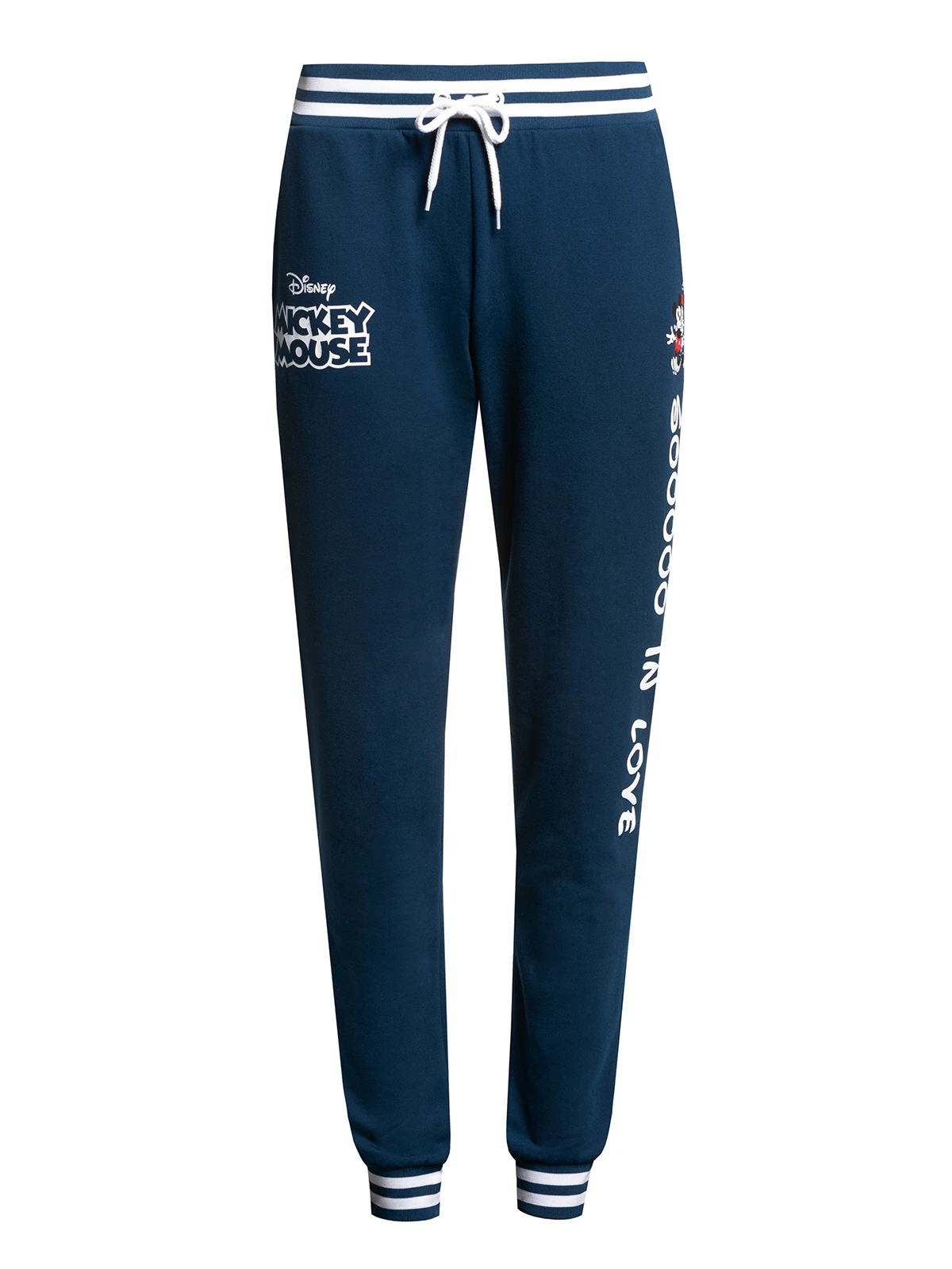 Mickey & Minnie Mouse Sooo In Love Damen Homewearpants Blau
