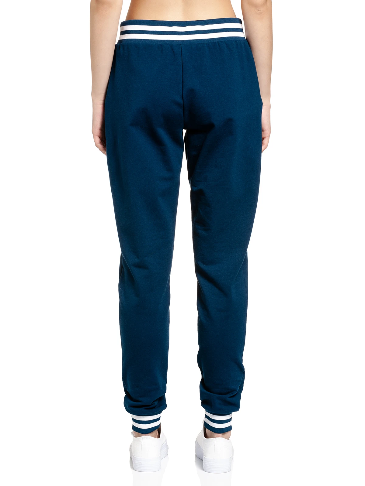 Mickey & Minnie Mouse Sooo In Love Damen Homewearpants Blau – Bild 3