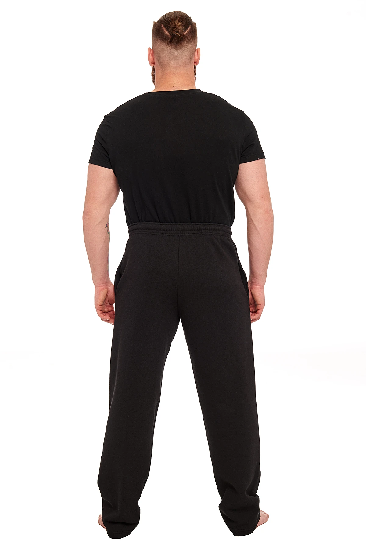 Jurassic Park Logo Herren Jogginghose Schwarz – Bild 2