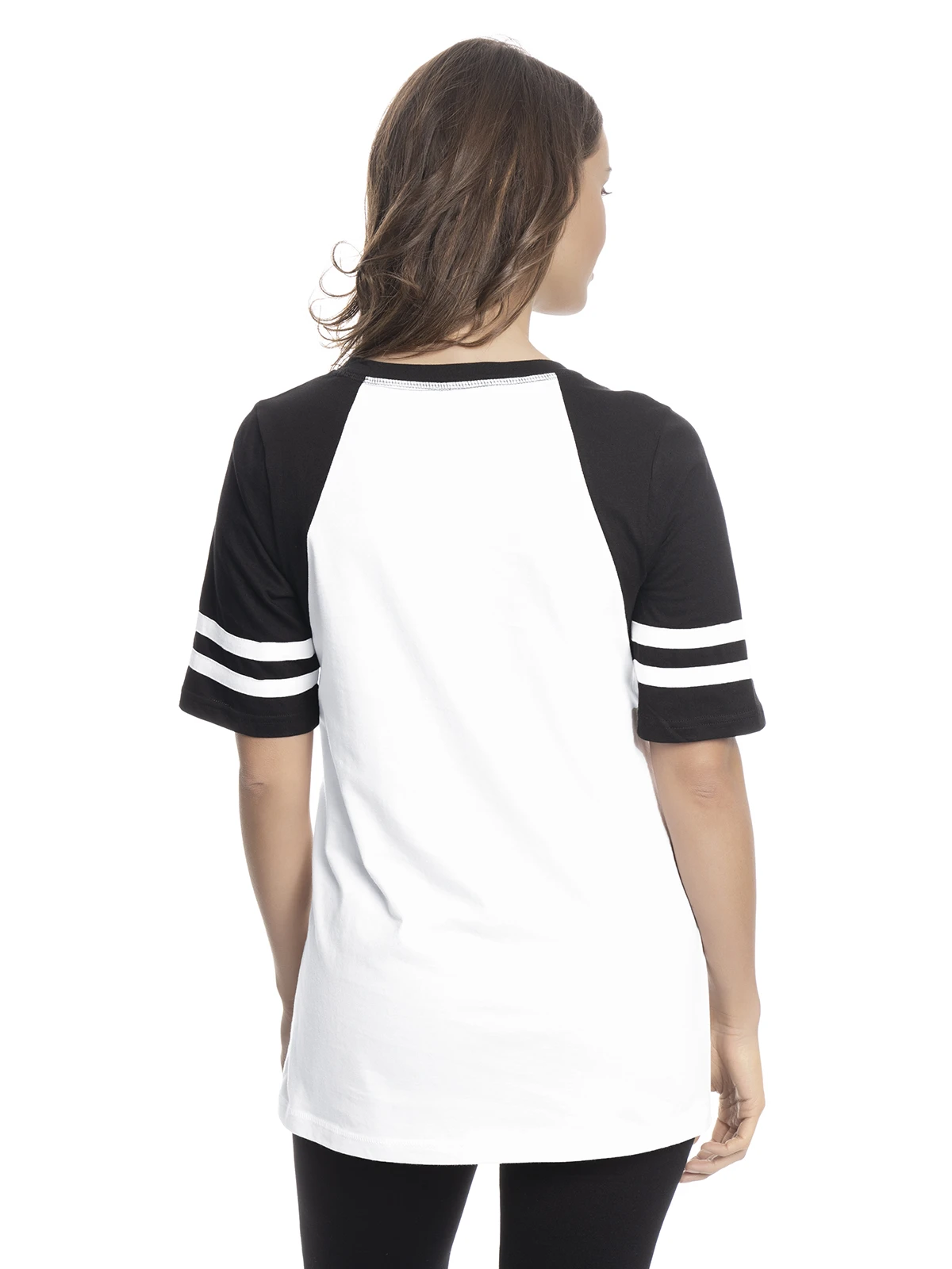 Lilo & Stitch I Heart Stitch Raglan Girl Shirt Weiss/schwarz – Bild 5