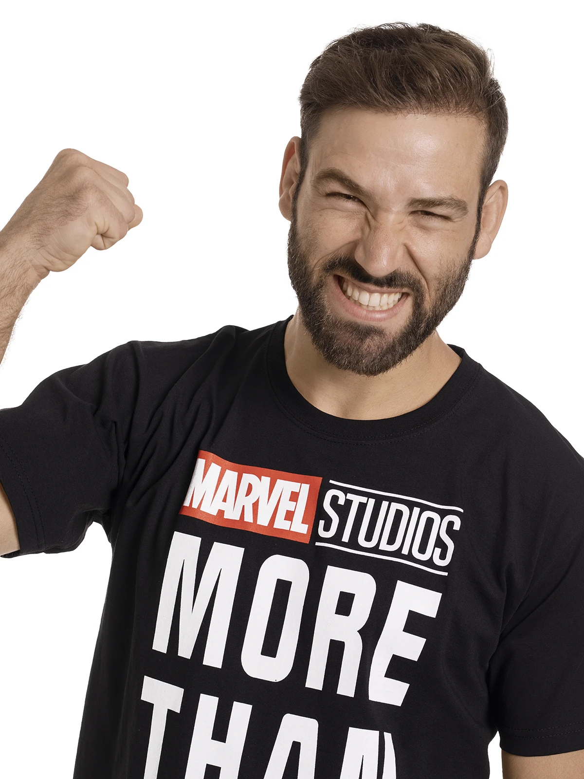 Marvel Fan T-Shirt Schwarz – Bild 3