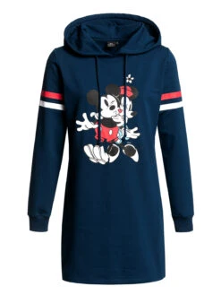 Mickey & Minnie Mouse Buddies Damen Sweatkleid Blau
