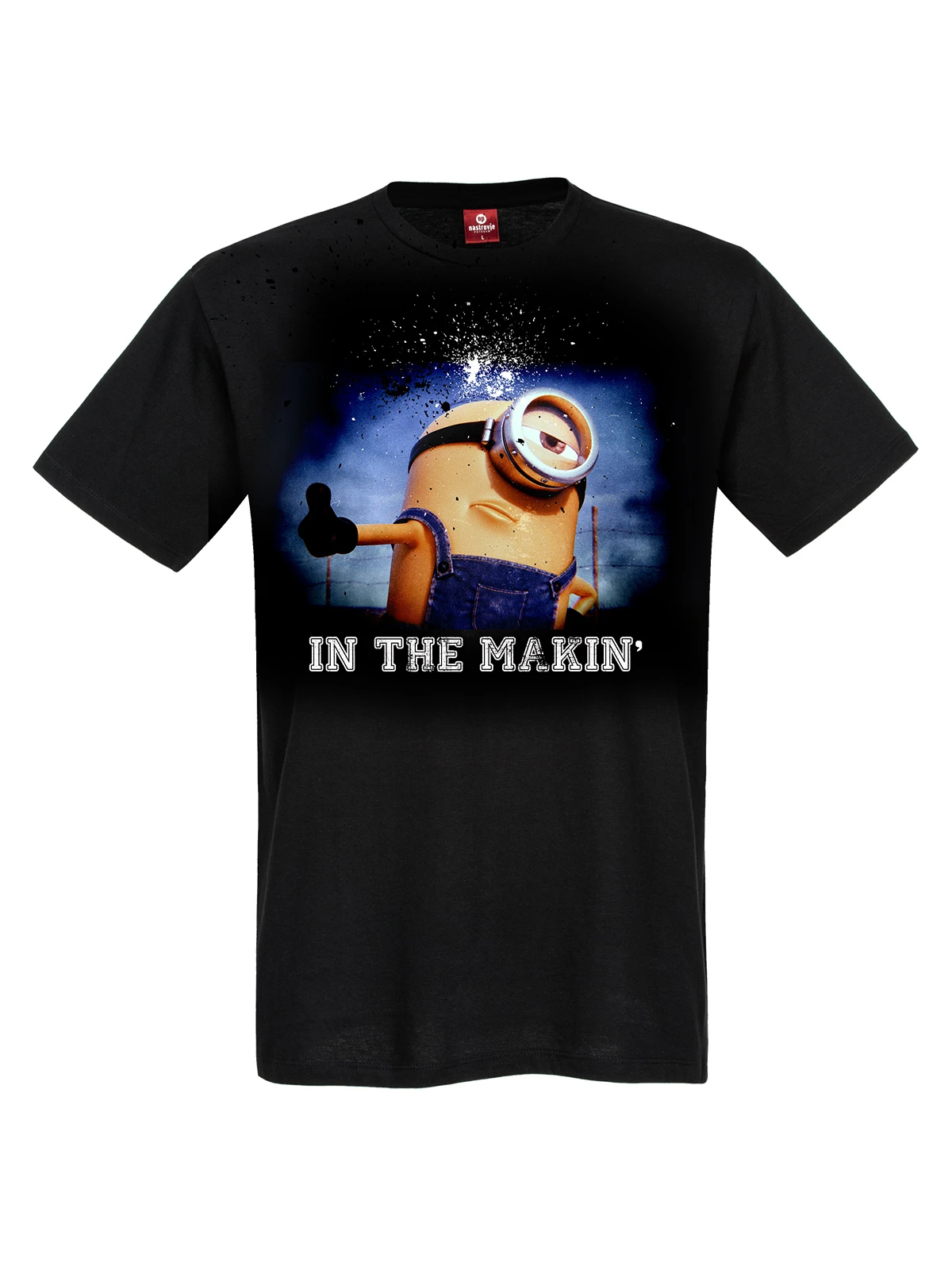 Minions In The Makin' Herren T-Shirt Schwarz – Bild 6