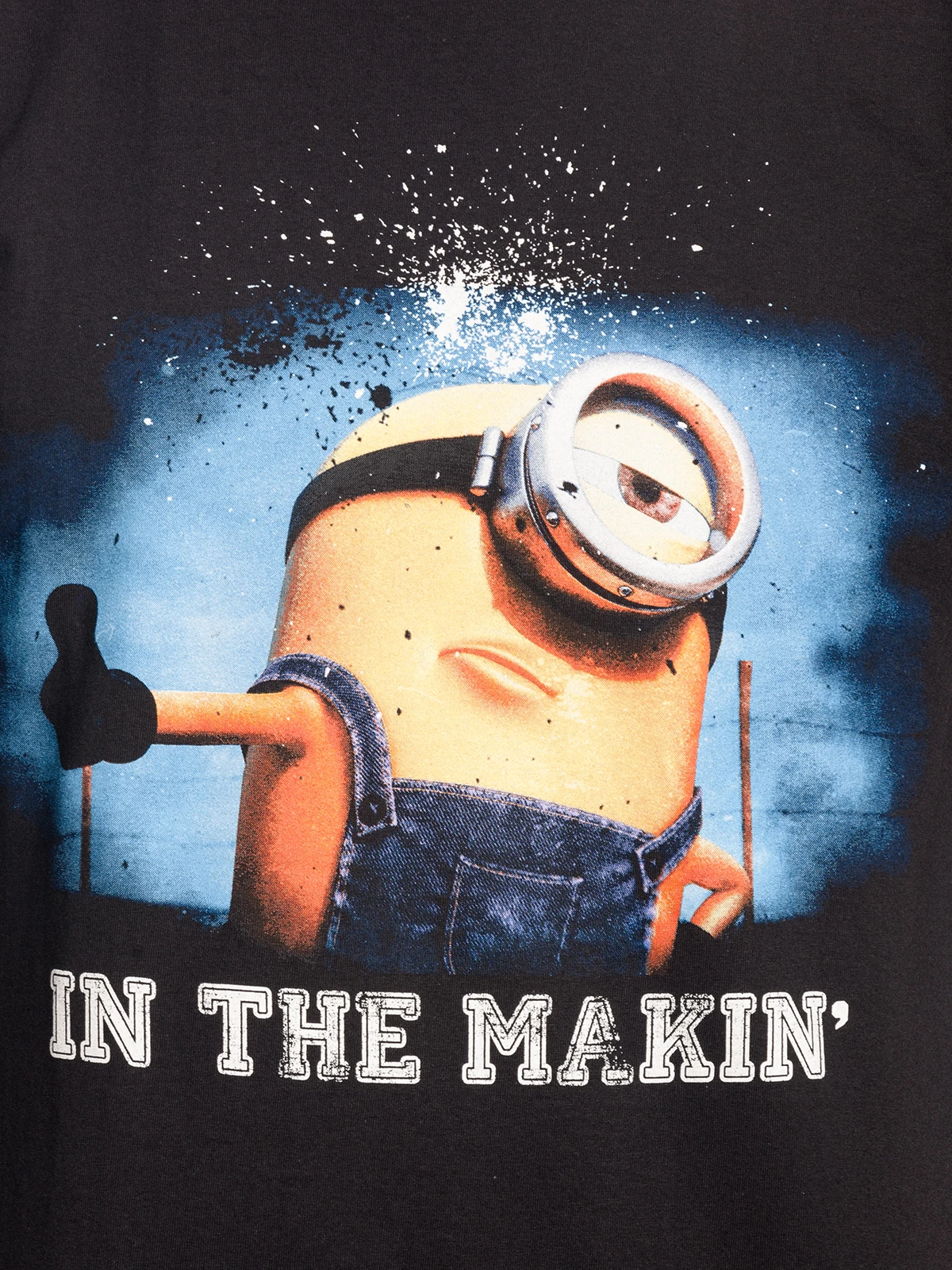 Minions In The Makin' Herren T-Shirt Schwarz – Bild 4