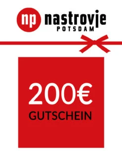 Nastrovje Potsdam Geschenkgutschein 200 EUR Deutsch