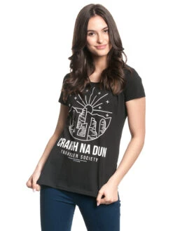 OutlanderDamen T-Shirt Schwarz