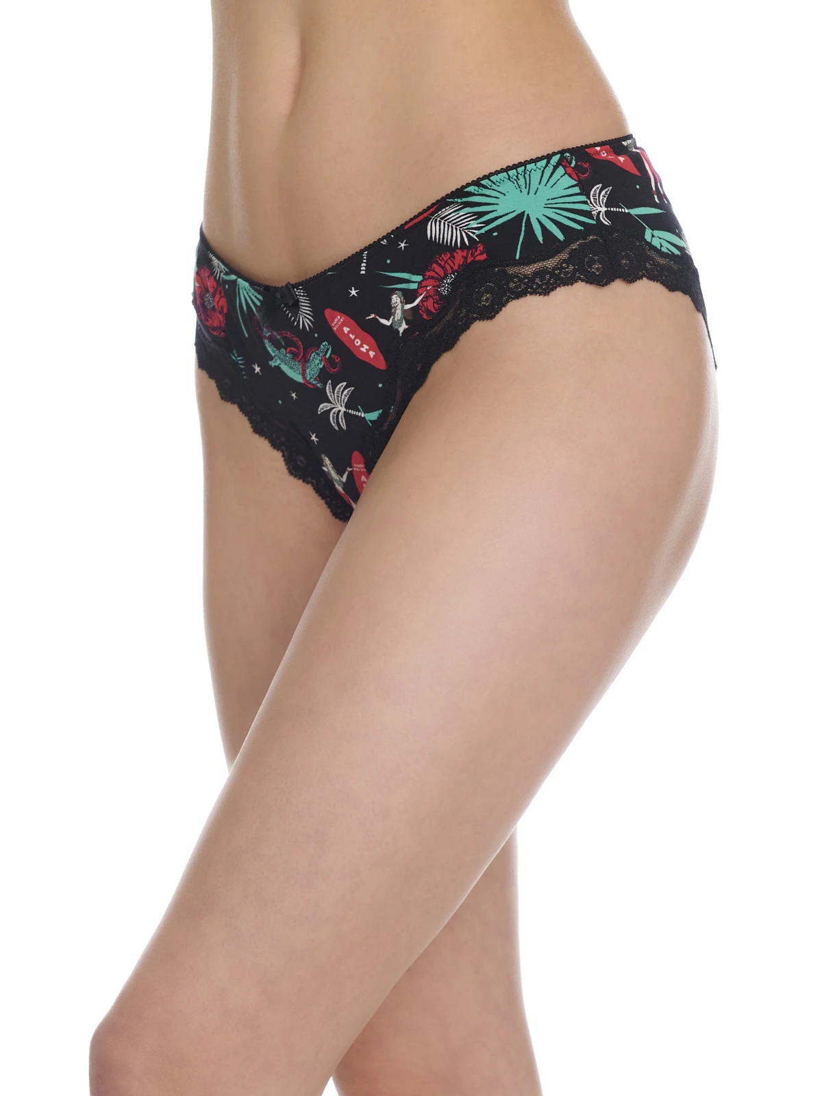 Pussy Deluxe Aloha Damen Slip-Set Mehrfarbig – Bild 6