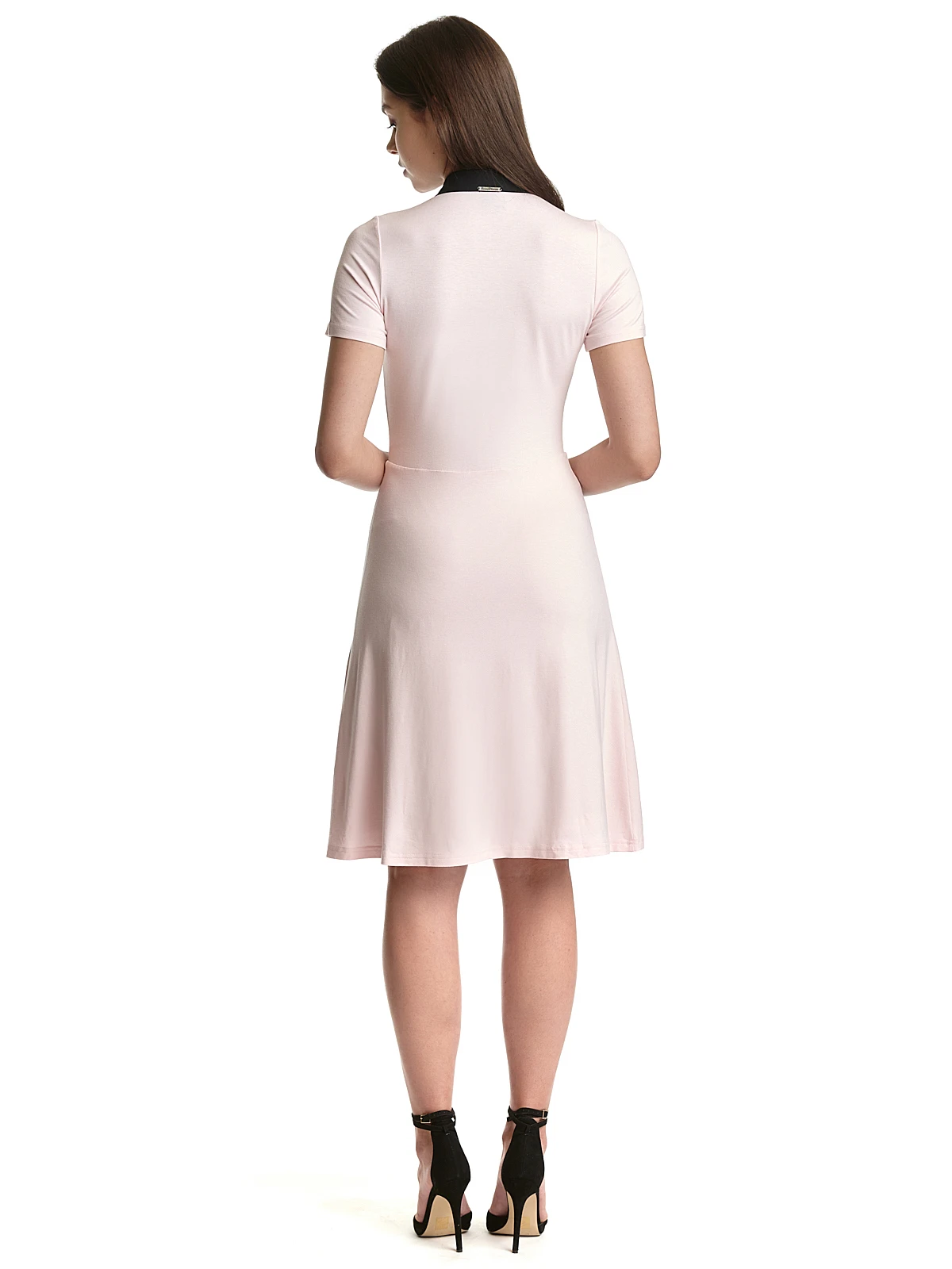 Pussy Deluxe Cat Sweet Berry Damen A-Linien-Kleid Lightpink - Image 3