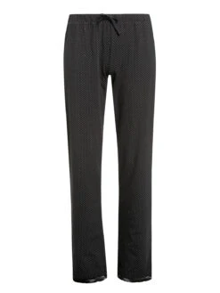 Pussy Deluxe Dotties Damen Schlafhose Schwarz Allover