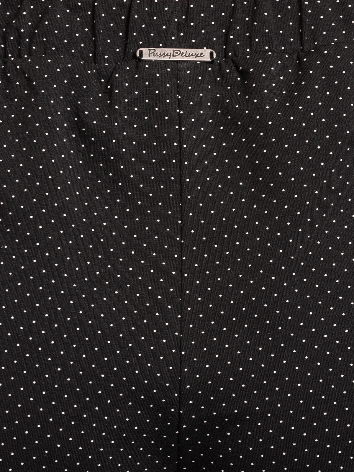 Pussy Deluxe Dotties Damen Schlafhose Schwarz Allover - Image 5