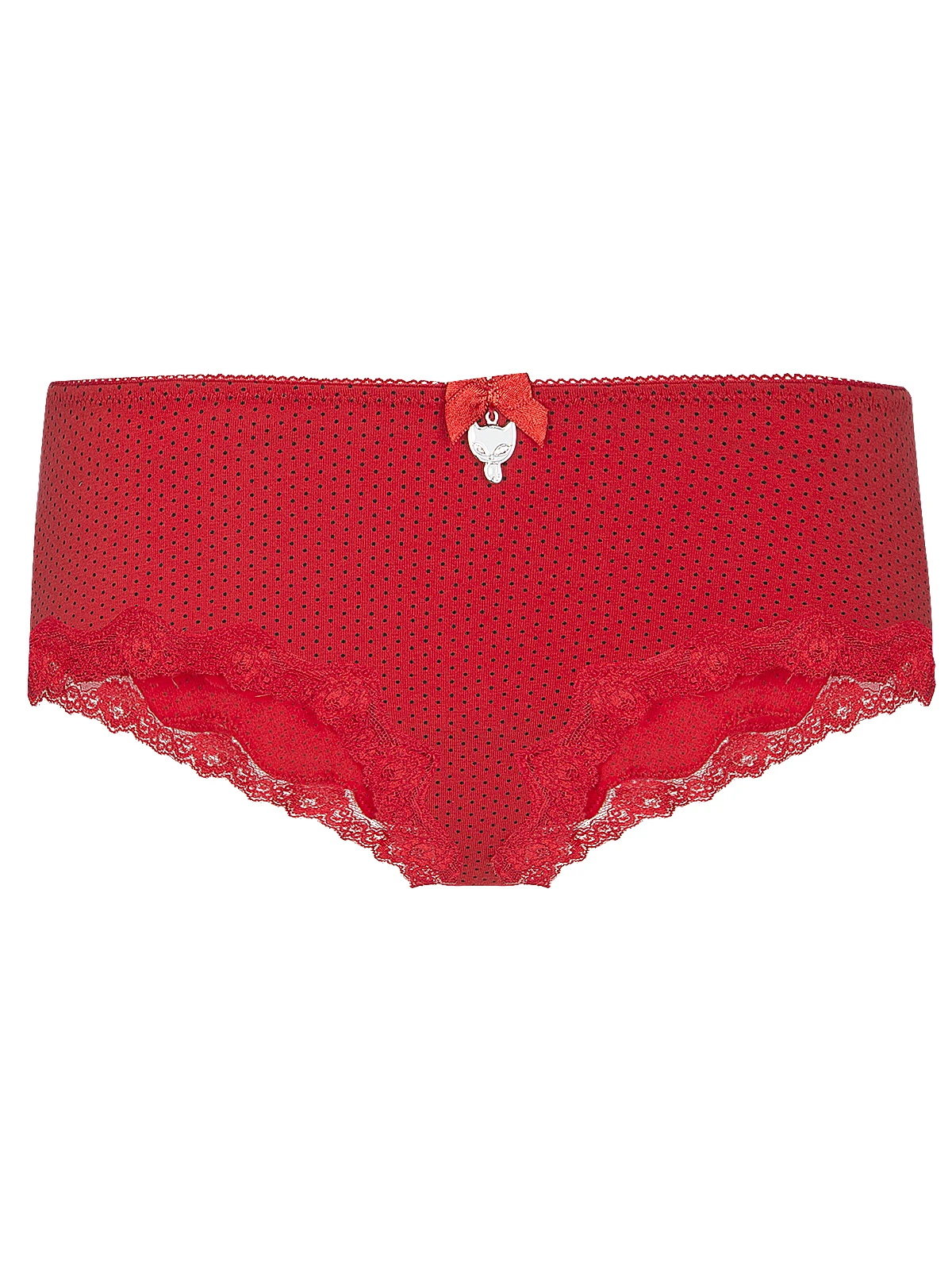 Pussy Deluxe 3er Set Hipster Damen Hipster-Set Rot Allover – Bild 14