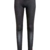 Pussy Deluxe Dotties Damen Leggings Schwarz Allover