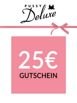 Pussy Deluxe Geschenkgutschein 25 EUR Deutsch