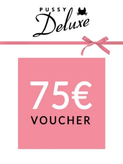 Pussy Deluxe Geschenkgutschein 75 EUR Englisch