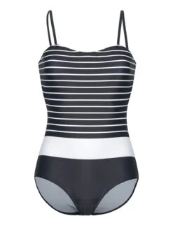 Pussy Deluxe Harmony Damen Badeanzug Schwarz Allover