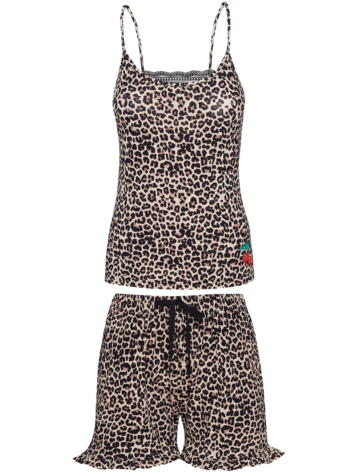 Pussy Deluxe Leo Damen Pyjama Leo