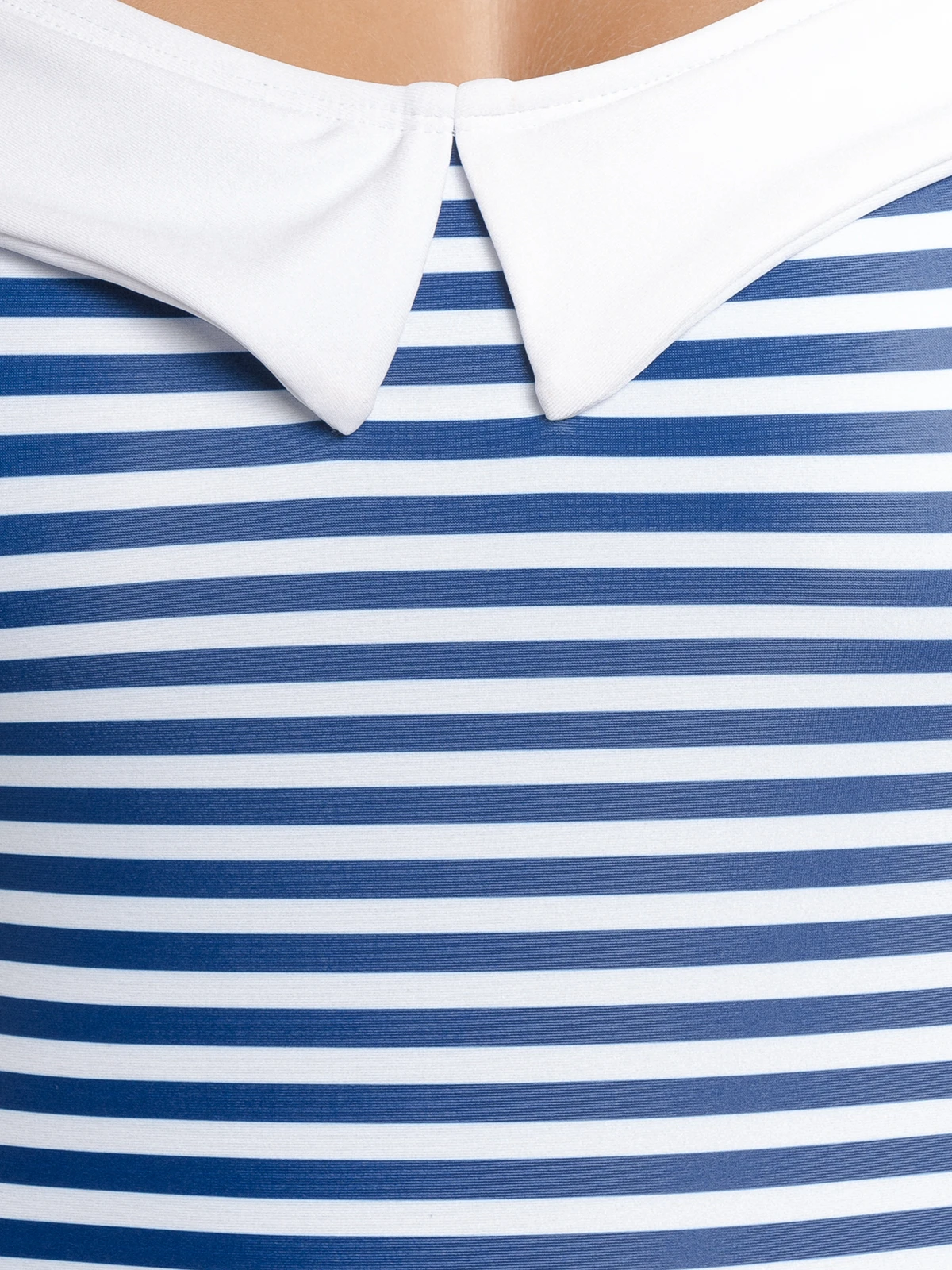 Pussy Deluxe Maritim Damen Badeanzug Blau Allover - Image 5