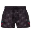 Pussy Deluxe Minimal Dots Damen Boardshorts Schwarz Allover