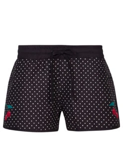 Pussy Deluxe Minimal Dots Damen Boardshorts Schwarz Allover