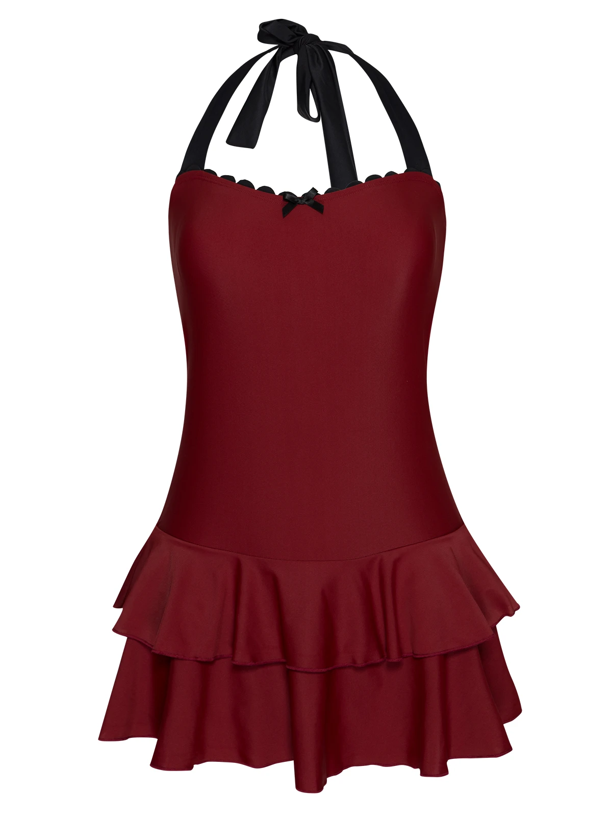 Pussy Deluxe Red Lovers Damen Badeanzug Rot