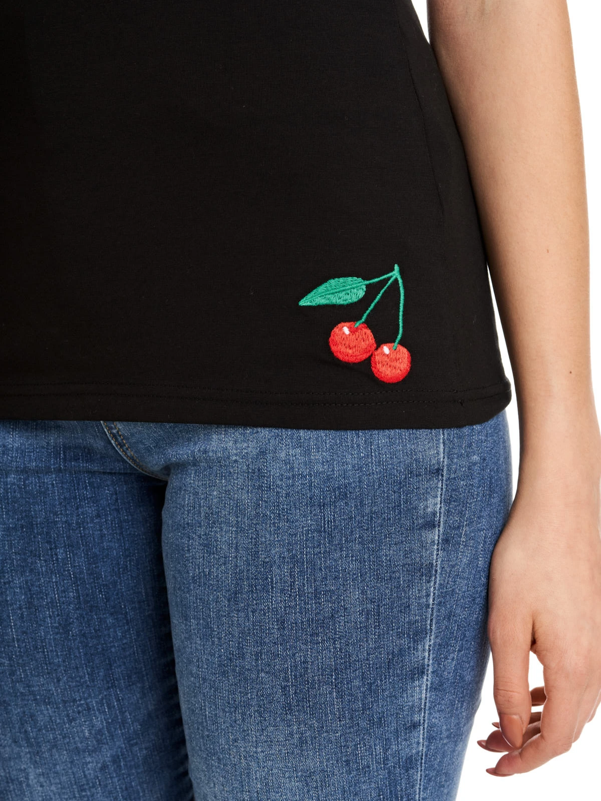 Pussy Deluxe Red Plaid Damen Neckholdertop Schwarz/rot – Bild 8