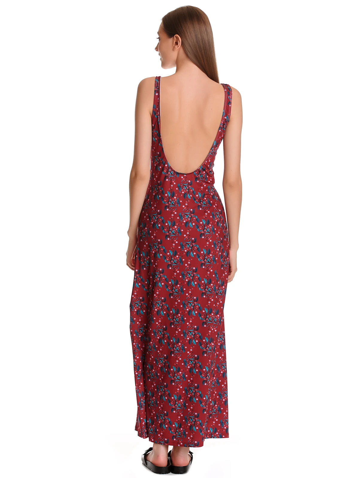 Pussy Deluxe Wild Cherry Damen Strandkleid Rot Allover – Bild 3