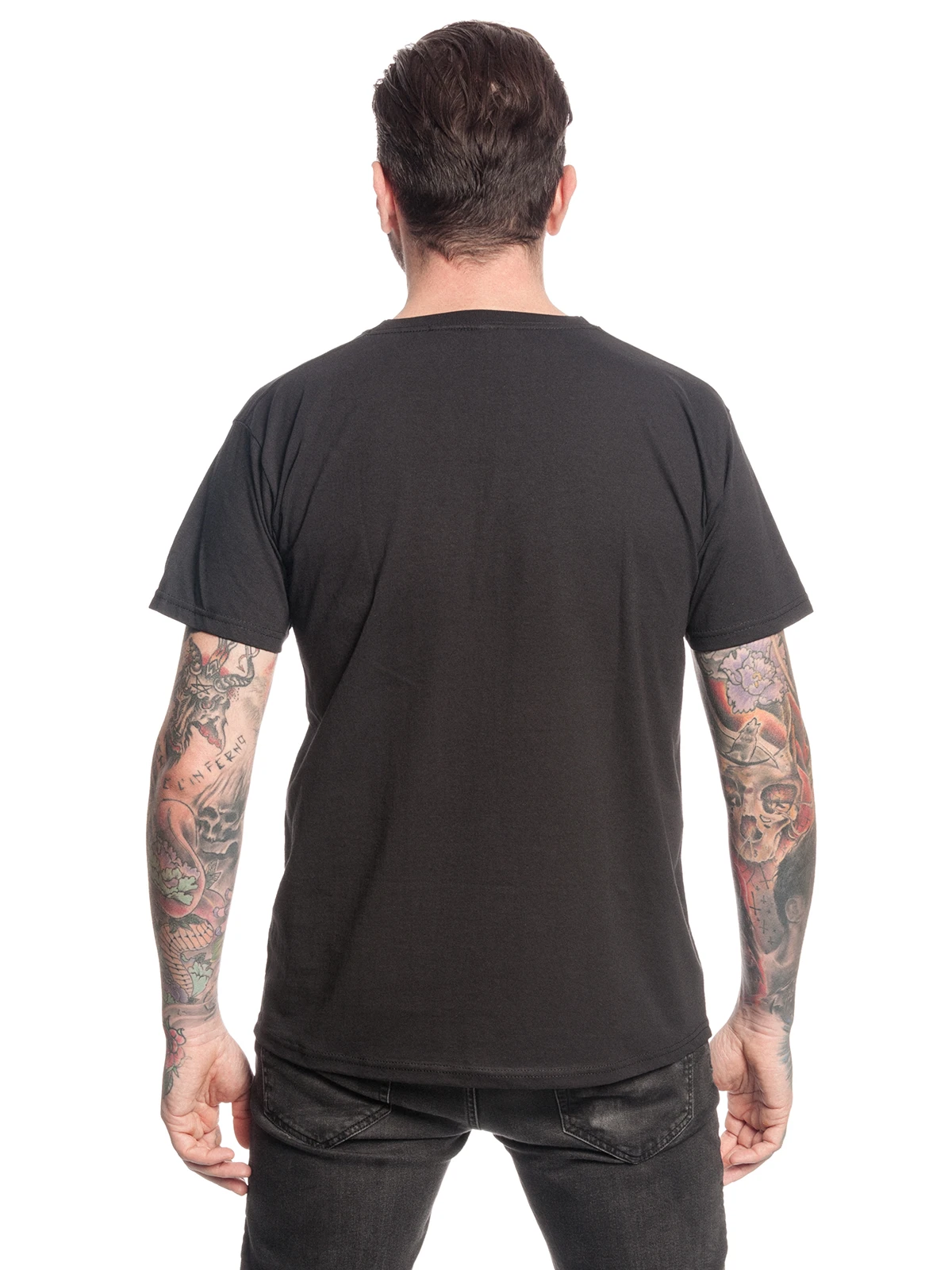 Sons Of Anarchy Reaper Logo Herren T-Shirt Schwarz – Bild 2