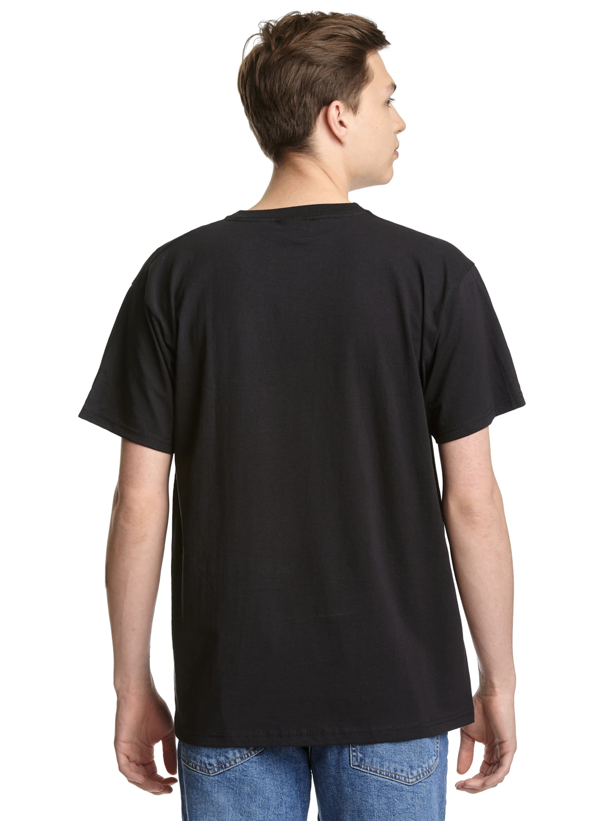 Star Trek Shining Badge Herren T-Shirt Schwarz – Bild 3