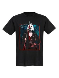 Suicide Squad Harley Quinn XOXO Herren T-Shirt Schwarz