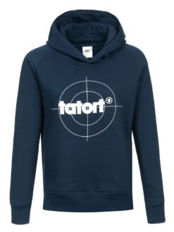Tatort Tatort Classic Damen Kapuzensweatshirt Dunkelblau