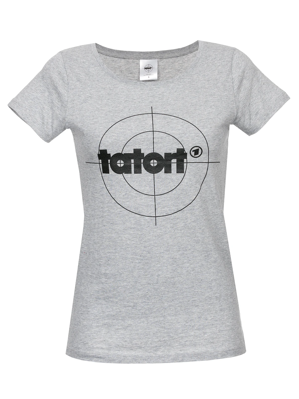 Tatort Tatort Classic Damen T-Shirt Grau Meliert – Bild 2