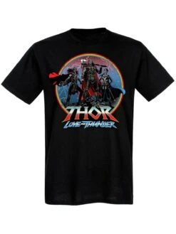 Thor Heros Logo Herren T-Shirt Schwarz