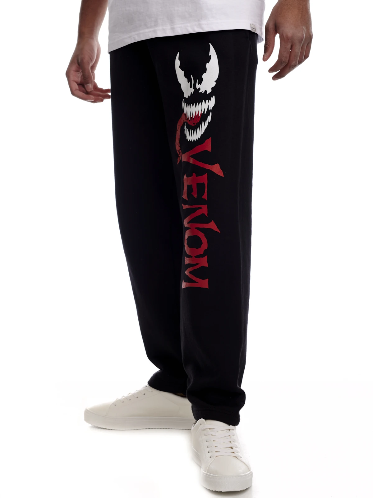 Venom Tongue Herren Jogginghose Schwarz – Bild 3