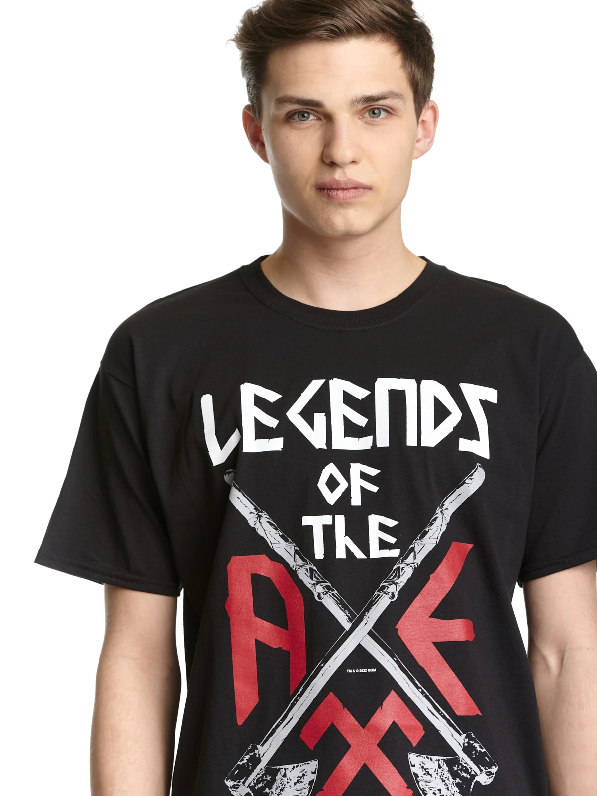Vikings Valhalla Legends Of The Axe Herren T-Shirt Schwarz – Bild 5