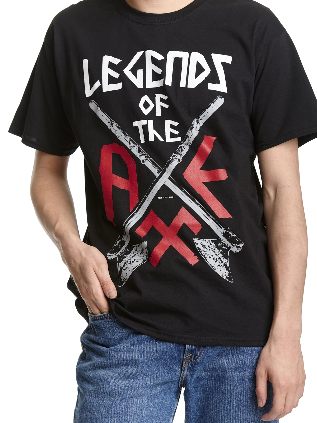 Vikings Valhalla Legends Of The Axe Herren T-Shirt Schwarz – Bild 6
