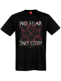 Vikings Valhalla No Fear Only Glory Herren T-Shirt Schwarz