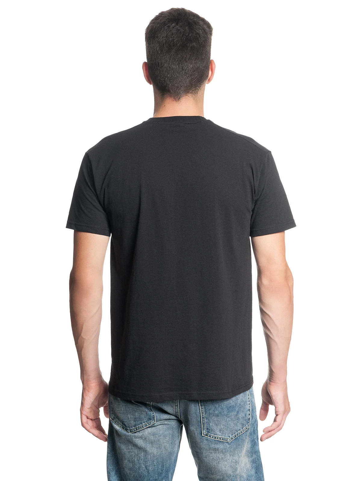 Vikings Wolf Of Odin Herren T-Shirt Schwarz – Bild 5