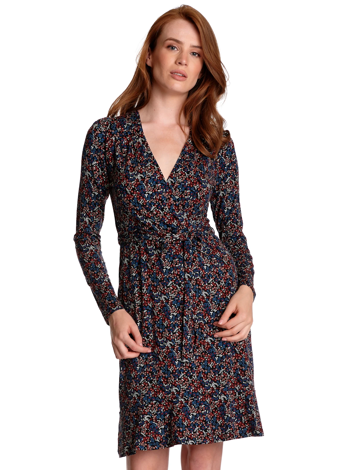 Vive Maria Amelie Flower Damen A-Linien-Kleid Schwarz Allover