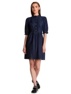 Vive Maria Arizona Denim Damen Blusenkleid Blau