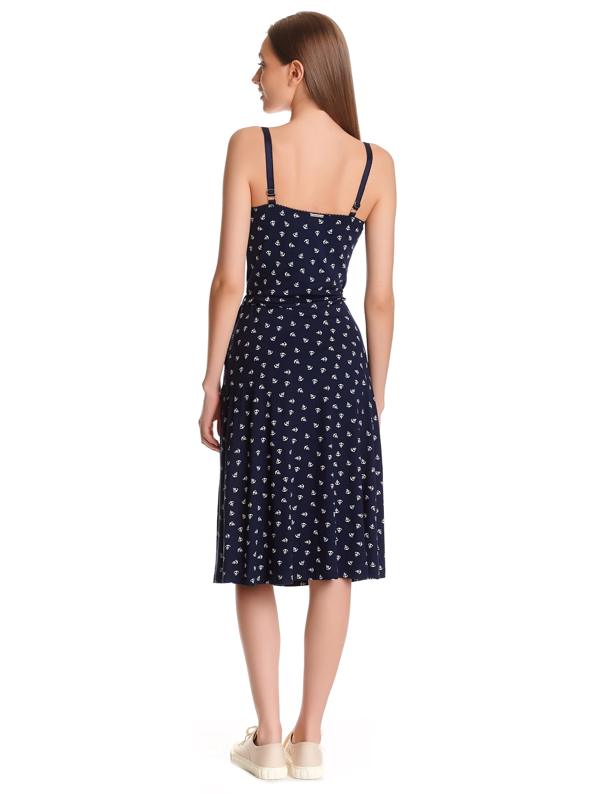 Vive Maria Belle Mer Damen Trägerkleid Blau Allover – Bild 3