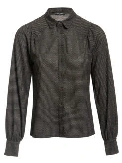 Vive Maria Berlin Boheme Damen Langarmbluse Schwarz