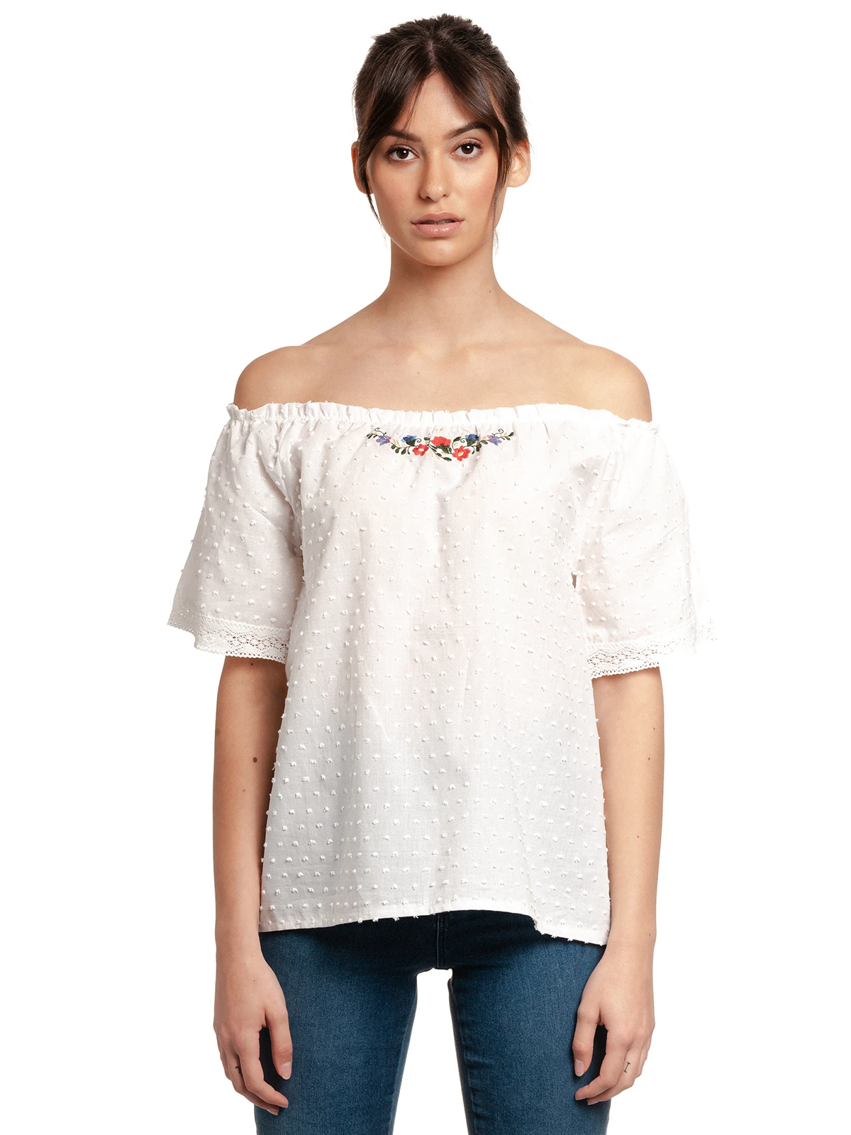 Vive Maria Boho Dream Damen Tunikashirt Offwhite – Bild 2