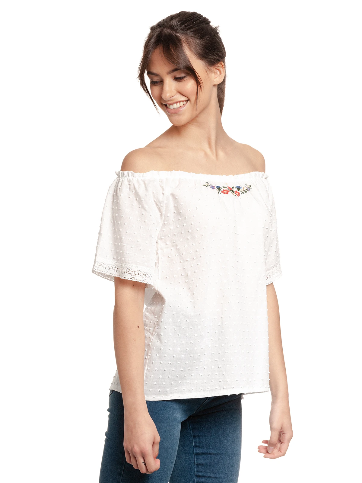 Vive Maria Boho Dream Damen Tunikashirt Offwhite – Bild 4