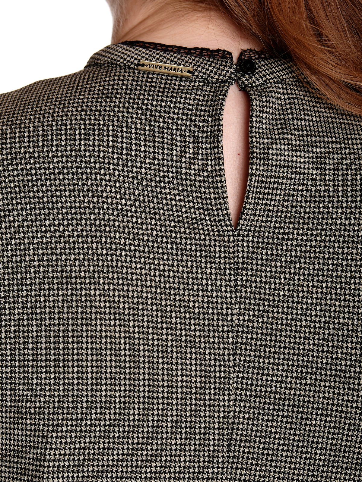 Vive Maria Chelsea Damen Jerseykleid Creme/schwarz – Bild 5